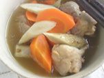 鶏肉とごぼうのさっぱり煮