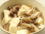 しめじと豆腐のくず煮風