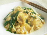 お麩のふわふわ野菜炒め