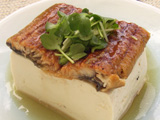うなぎの豆腐のせあんかけ