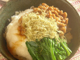 納豆とろろ丼