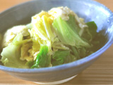 キャベツと卵の炒め煮