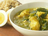 ほうれん草のチキンカレー