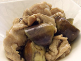 なすと豚肉のうま煮