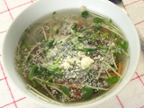 野菜のチーズスープ
