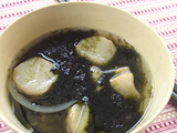 お麩の梅肉スープ