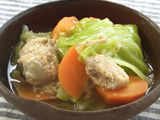 鮭缶のごま味噌バター煮