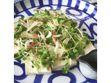 豆腐のカルパッチョ