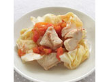 鶏肉のレンジトマト煮