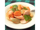 魚肉ソーセージのケチャップ煮