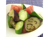 夏野菜の中華和え